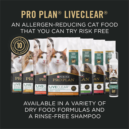 Purina Pro Plan Liveclear with Probiotics Allergen Reducing Weight Management Adult Dry Cat Food